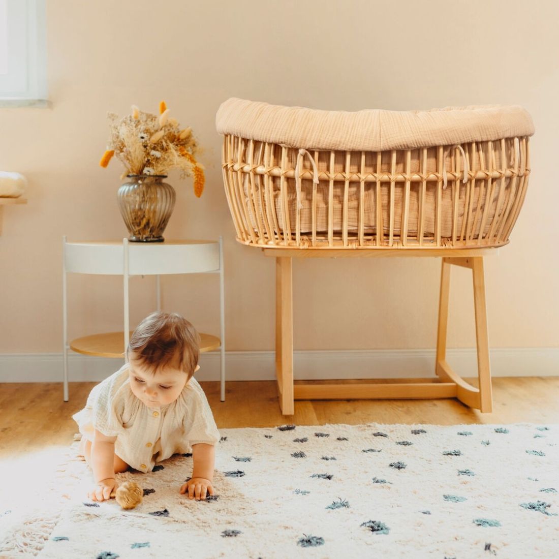 Berceau à bascule Rocker Beige (Geuther) - Couverture