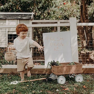 Wagon en Rotin - Naturel (Olli Ella) - Couverture