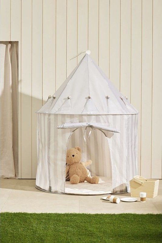 Tente de jeu Star Grise rayée (Kid's Concept) - Couverture