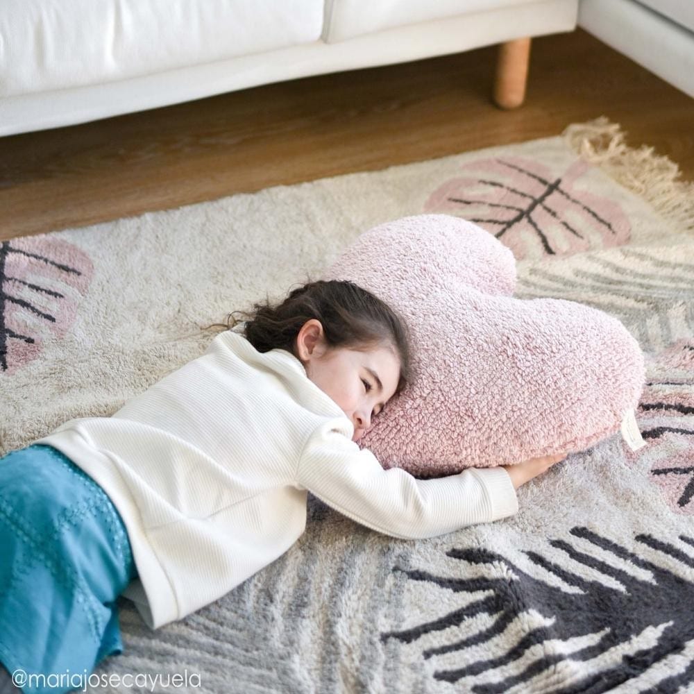 Coussin coeur rose (45 x 50 cm) (Lorena Canals) - Couverture