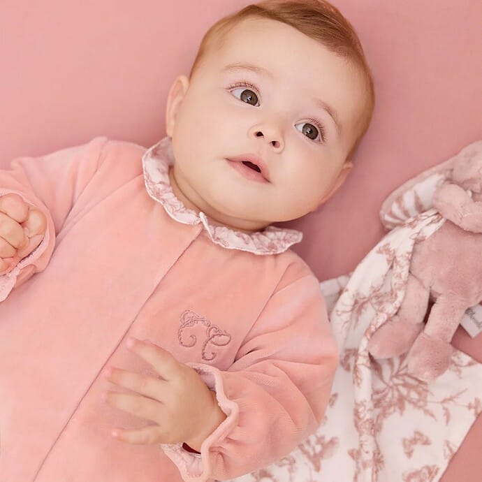 Pyjama Toile de Jouy Rose - 3 Mois (Tartine et Chocolat) - Couverture