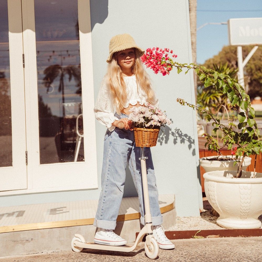 Banwood - Maxi trottinette crème