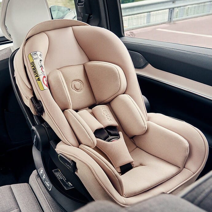 Siège Auto Otter by Nuna i-Size Groupe 0+ - Desert Taupe Melange (Bugaboo) - Couverture