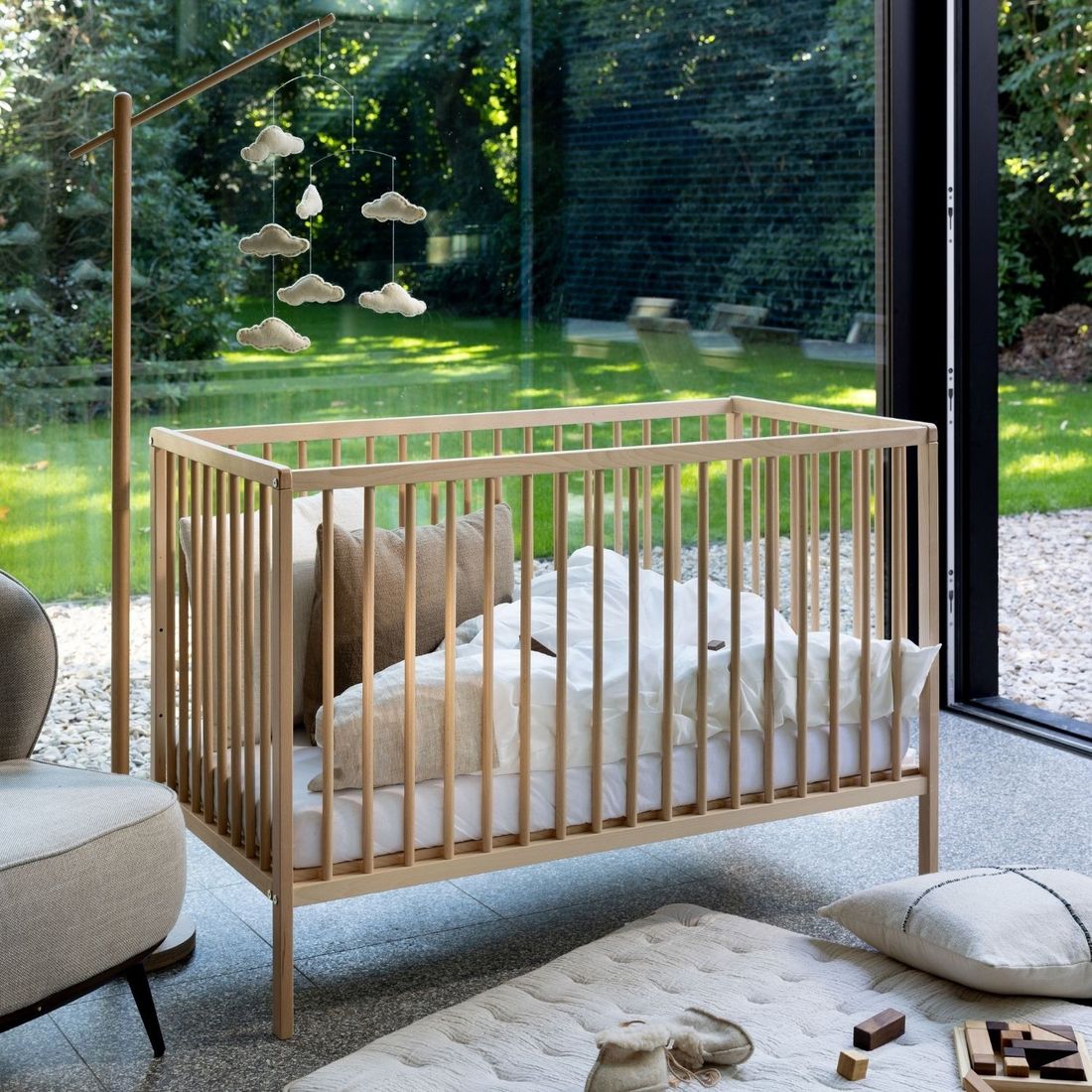 Quax - Lit bébé Lina 60x120 cm (Quax) - Couverture