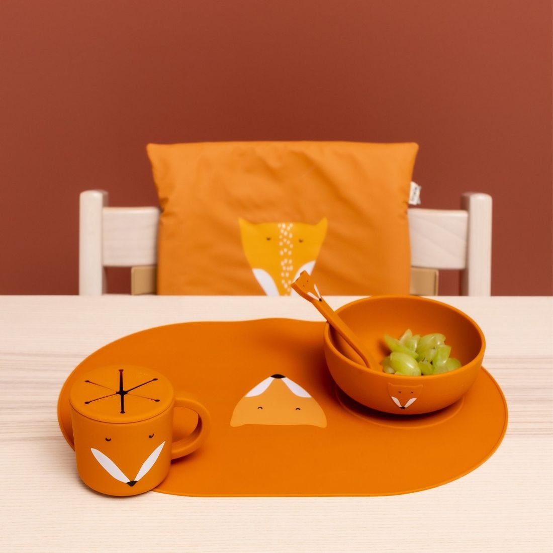 Coussin imperméable pour chaise haute Tripp Trapp STOKKE mr fox (Trixie) - Couverture