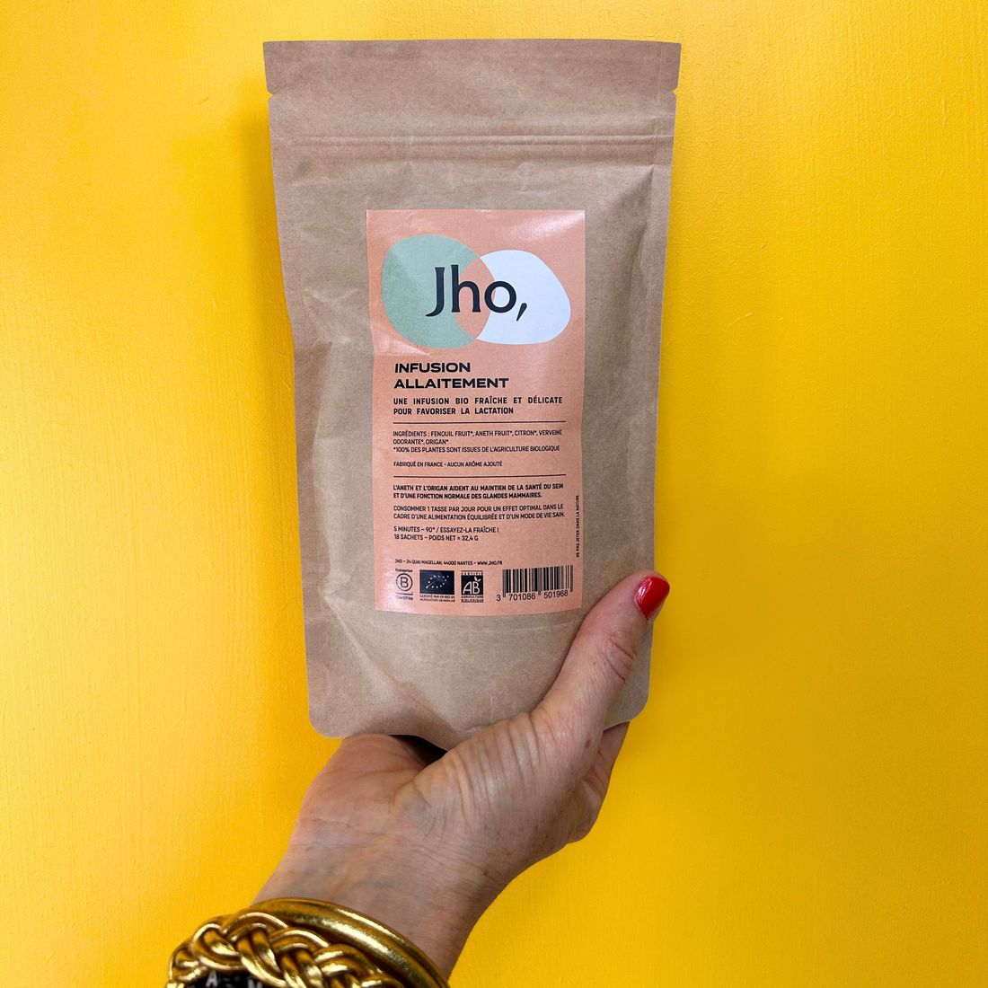 Infusion allaitement : Jho x Chic des Plantes ! (Jho) - Couverture