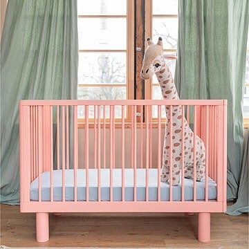 Lit Bébé Evolutif Nox Rose - 60 x 120 cm (Karl & Fric) - Couverture
