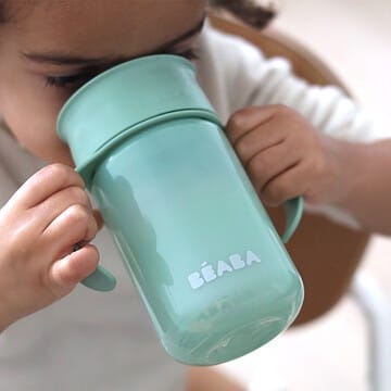 Tasse d'Apprentissage 360° Sage Green - 340 ml (Béaba) - Couverture