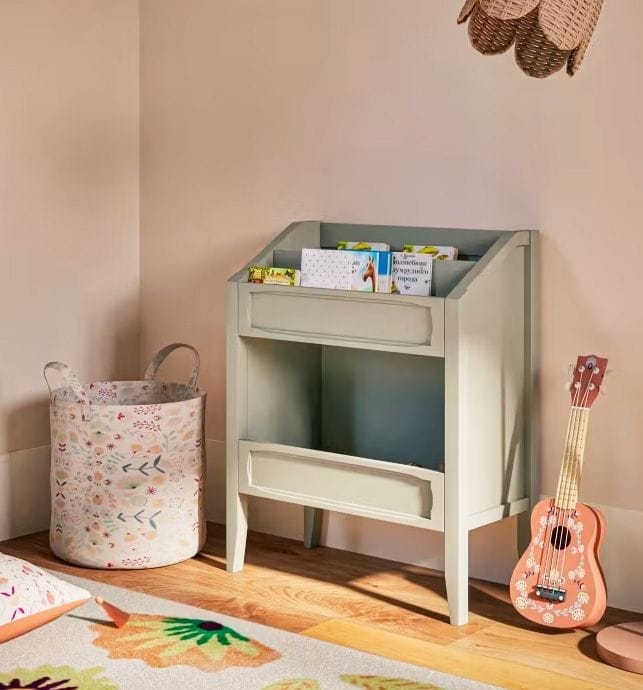 Range-livres enfant vert clair (Maisons du Monde) - Couverture