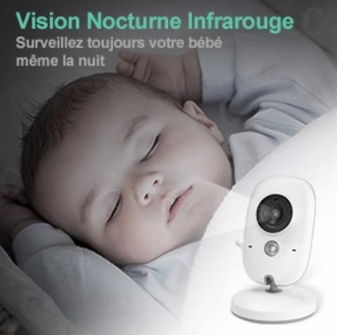 Babyphone Babykare Plus Size camera et écran LCD (Babykare) - Couverture