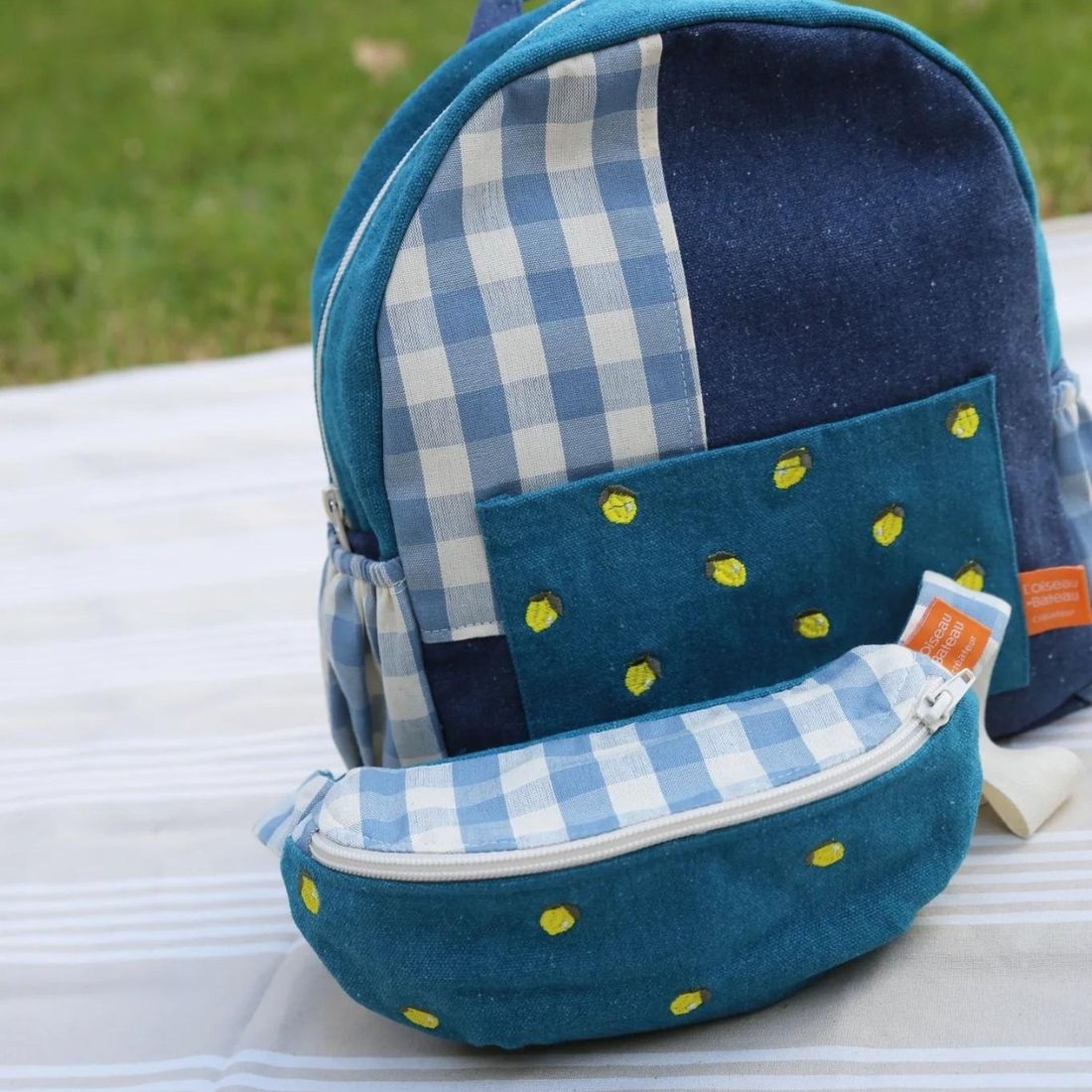 Banane enfant Citron Bleu Nuit (L'oiseau bateau) - Couverture