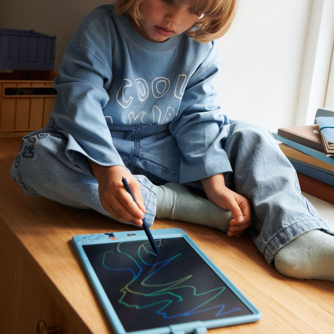 Liewood - Tablette à dessin magique Zora Tiger (25 cm)