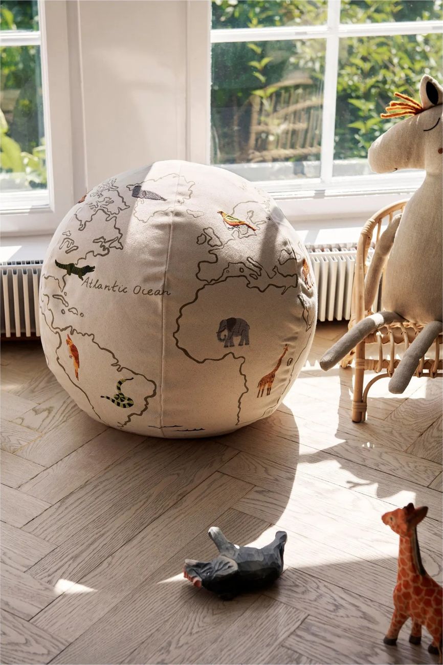 Ferm Living Kids - Pouf World (Ferm Living Kids) - Couverture