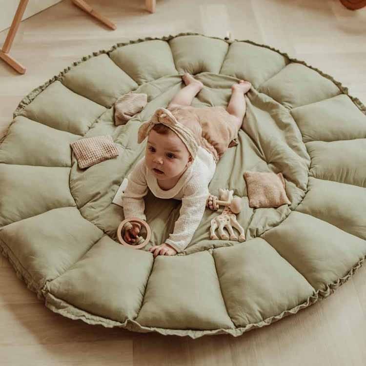 Tapis de jeu 3 en 1 Organic Bloom Vert (Play&Go) - Couverture
