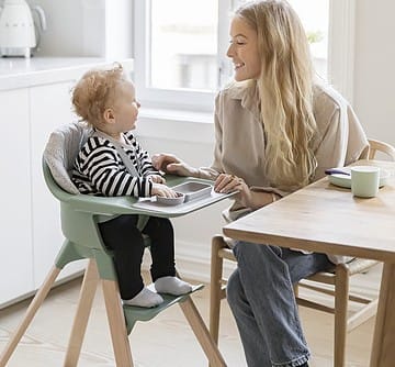 Chaise Haute Clikk - Vert Trèfle (Stokke) - Couverture