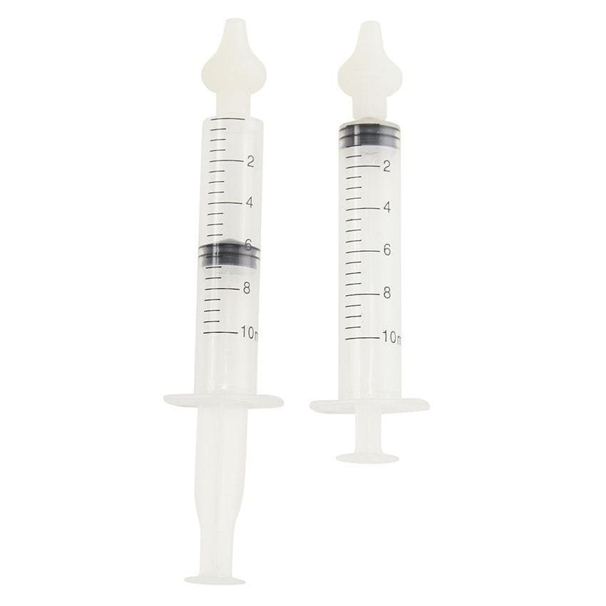 Lot de 2 seringues nasales - Transparent (Prémaman) - Couverture