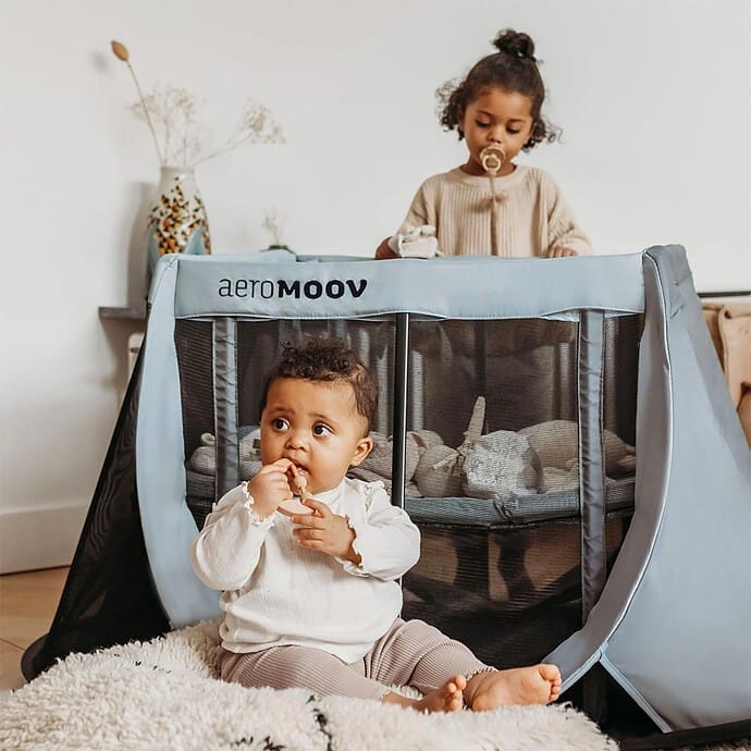 Lit de Voyage Instant - Grey Rock (Aeromoov) - Couverture