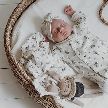 Lot de 2 Langes - Sloeberry et Cream (Bonjour Little) - Couverture