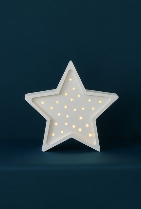 Lampe veilleuse étoile blanche (Little Lights) - Couverture