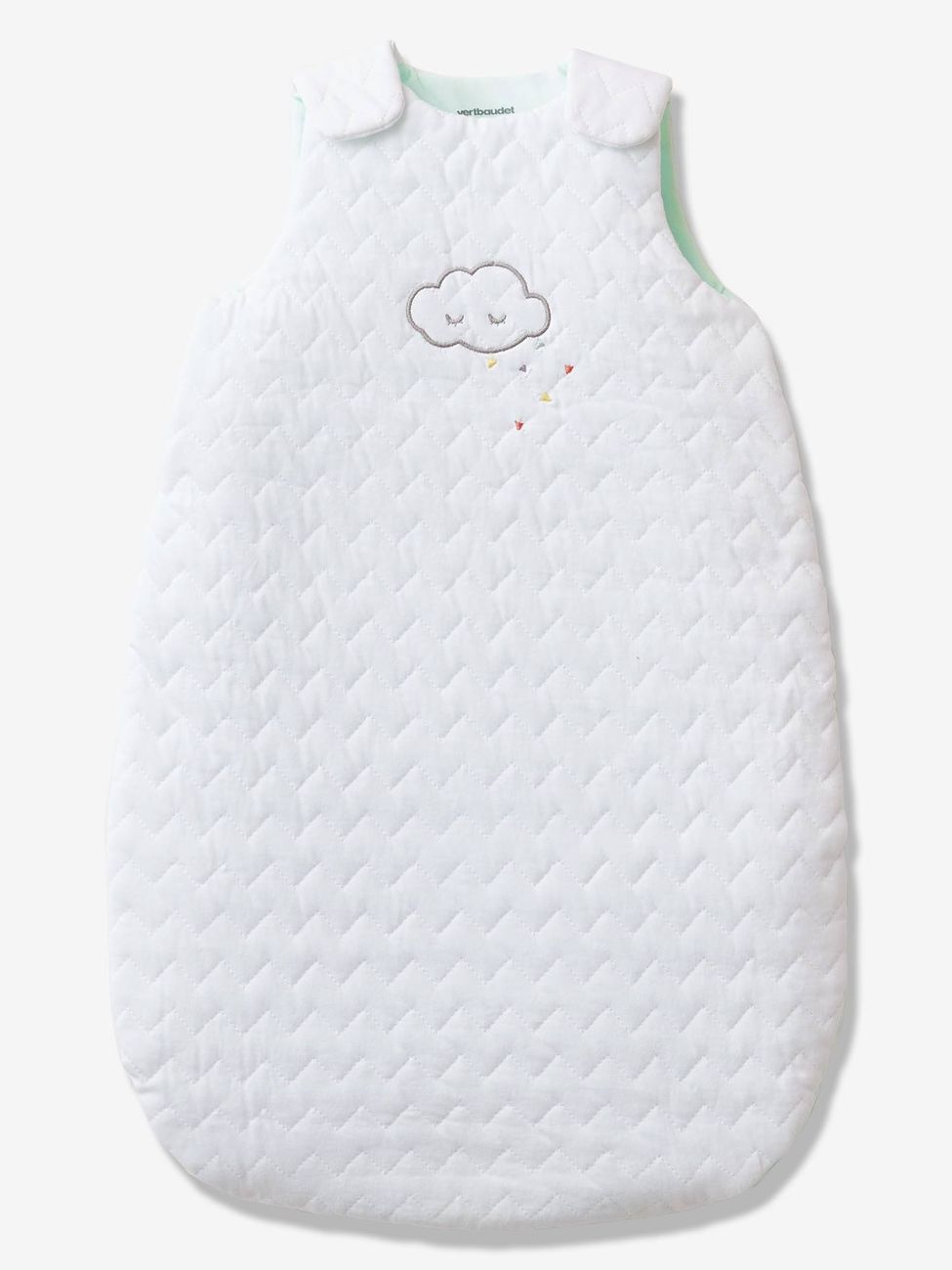 Gigoteuse bébé Bio* Collection spécial prématurés blanc (Vertbaudet) - Couverture