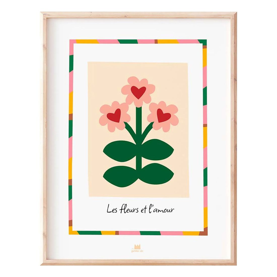 Ma petite vie - Affiche les Fleurs et l'Amour (Ma petite vie) - Couverture