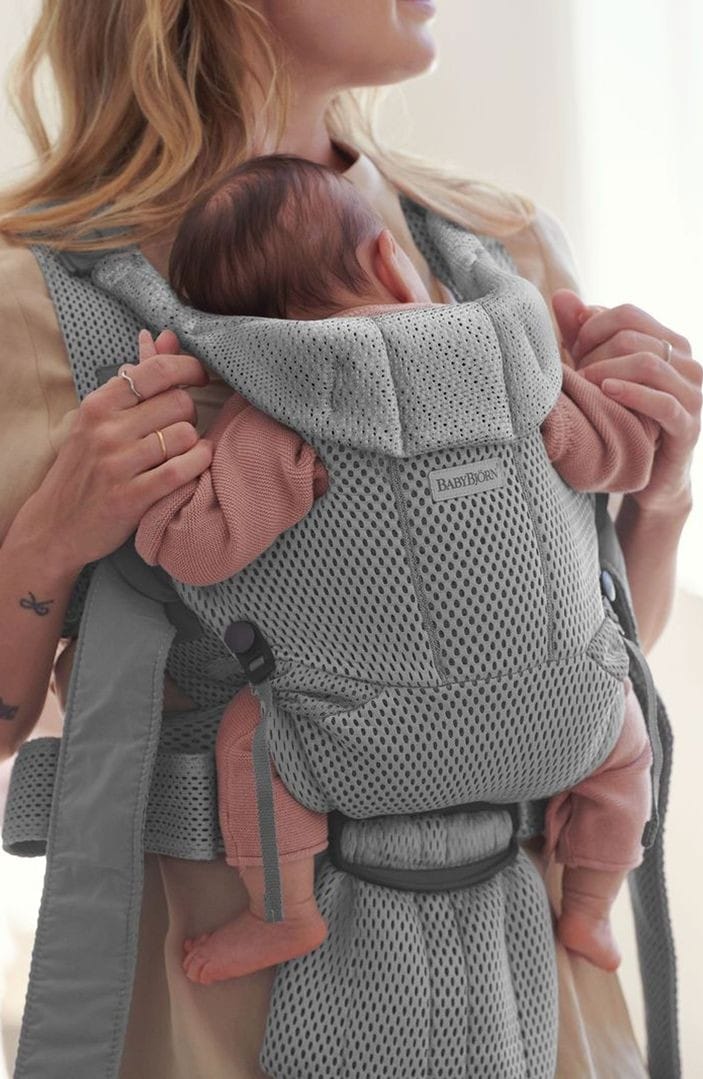 Porte-bébé Move - Gris / Mesh 3D (BabyBjörn) - Couverture