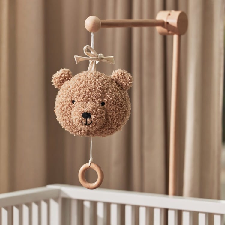 Peluche musicale Teddy Bear Biscuit (Jollein) - Couverture