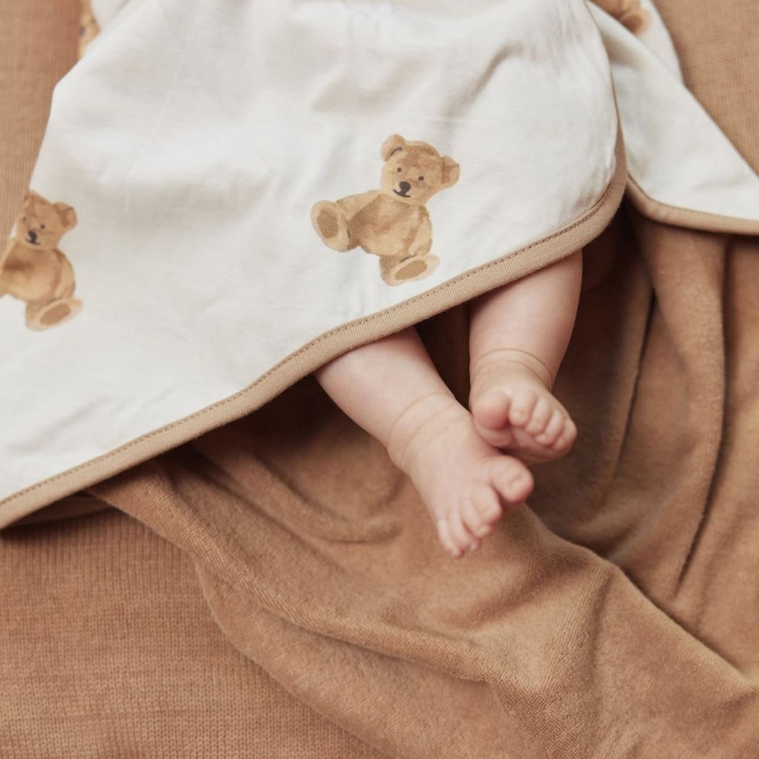 Cape de bain ours Teddy Bear (75 x 75 cm) (Jollein) - Couverture