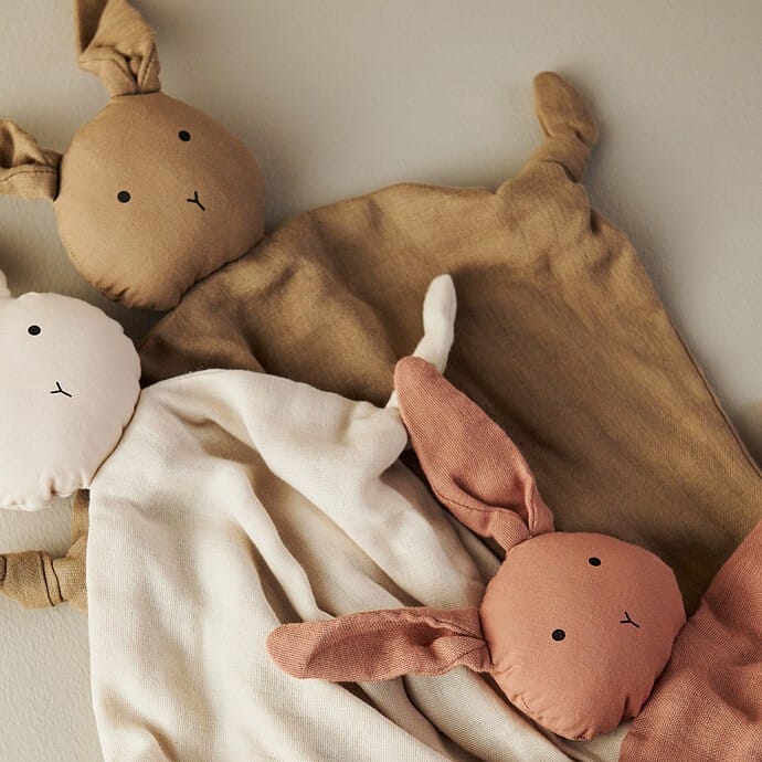 Doudou Agnete Lapin - Tuscany Rose (Liewood) - Couverture