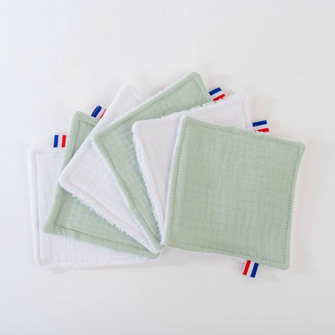Lingettes Lavables En Coton Bio Vert (Papate) - Couverture