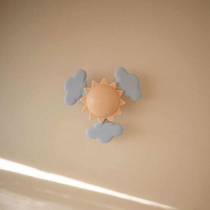 Mushie - Jouet Tournant Spinner - Sunshine