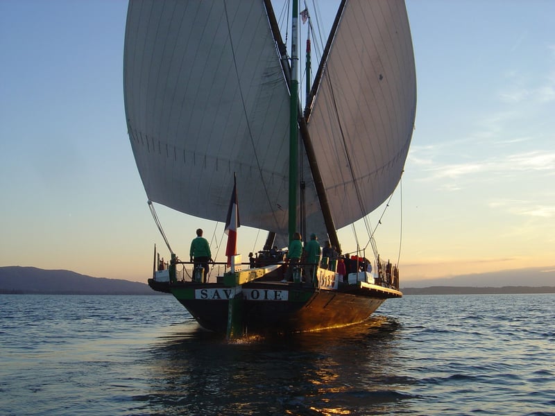 Barque la Savoie dans le Larzac